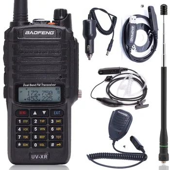 

Baofeng UV-XR Waterproof Walkie Talkie 10Watts Powerful 10W CB Ham radio portable Handheld 10KM Two Way Radio HF Receiver