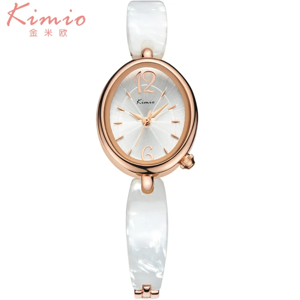 

2016 NEW  Kimio Fashion Brand  Colorful strap Watches Women  Oval sharpwatch dial  quartz casual Wristwatches for women 6040