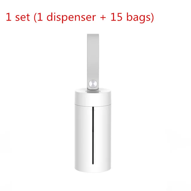 PETKIT Portable Pet Dog Waste Poop Bag Dispenser Pet Dog Puppy Pooper Scooper Clean Degradable Bags Waste Recoge Walking Supply - Цвет: 1