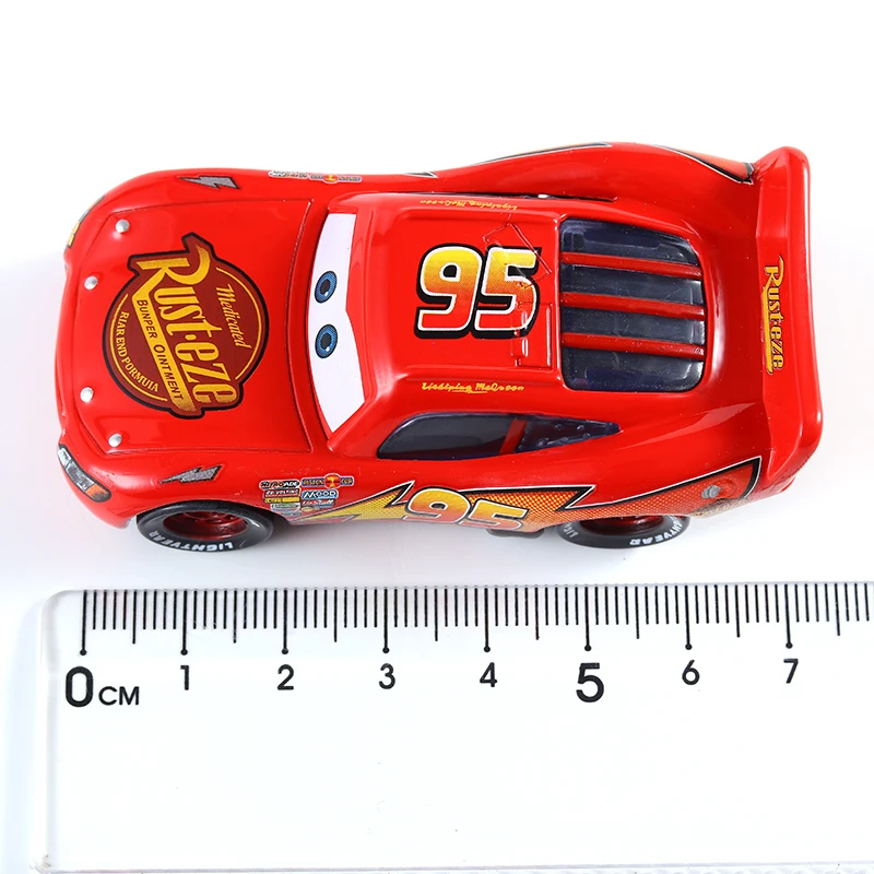 Disney Pixar тачки гонщик король цыпленок Хикс Dinoco Молния Маккуин металлическая игрушка автомобиль для детей подарок 1:55 Рождественский подарок
