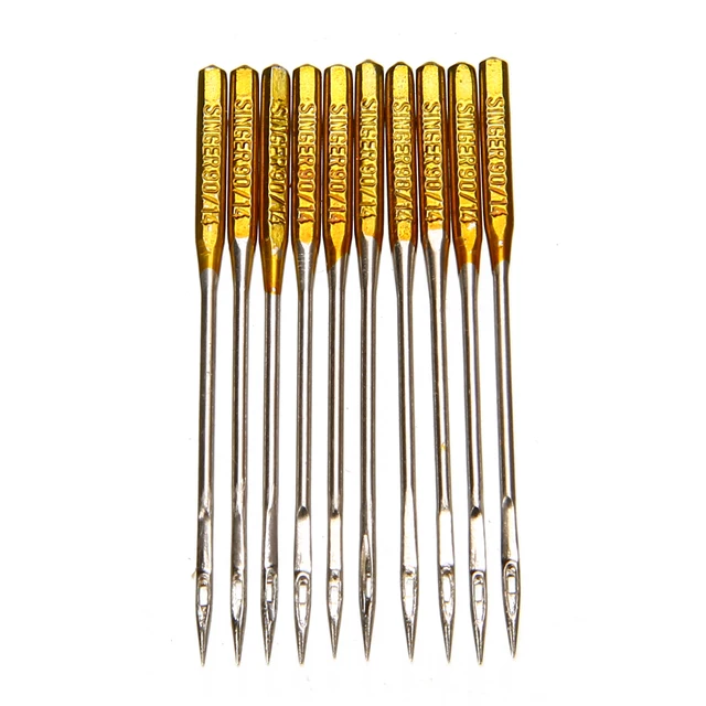 50pcs Ball Point Sewing Machine Needle Regular 39mm Length Size 90/14