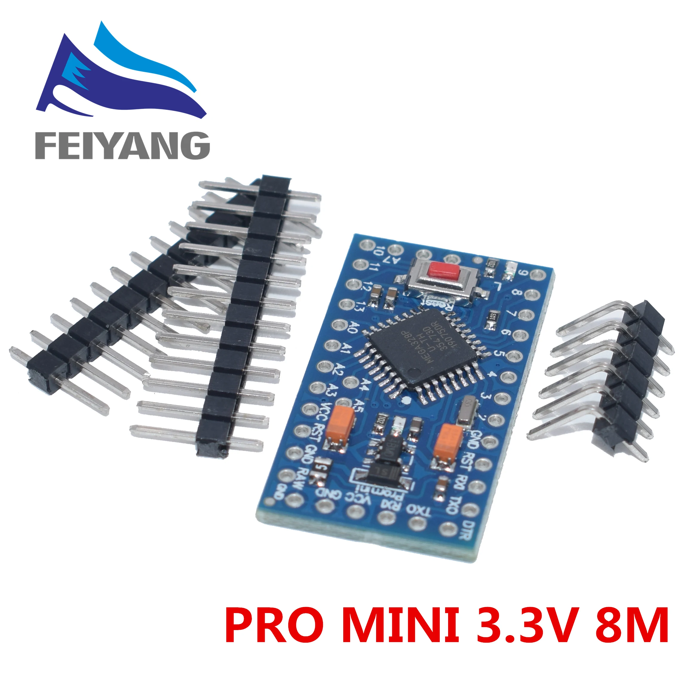 10 шт. с Загрузчиком ATMEGA328P Pro Mini 5 в 16 МГц/3,3 В 8 МГц 328 мини ATMEGA328 5 в 16 МГц