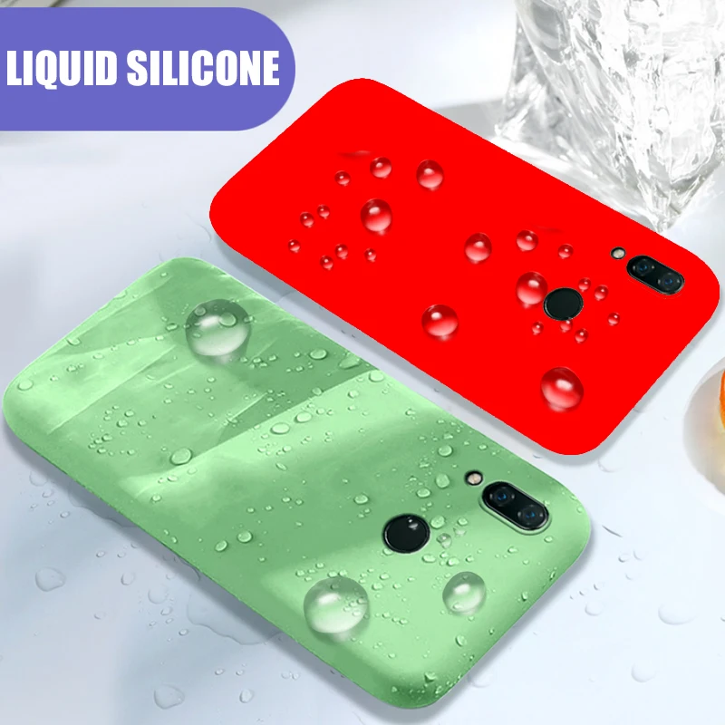 

Soft Silicon Phone Case For Xiaomi Redmi Note 7 Color Soft Silicone Case Back Cover Xiomi Xaomi Redmi 7 Not 7 Note7 Redmi7 Funda