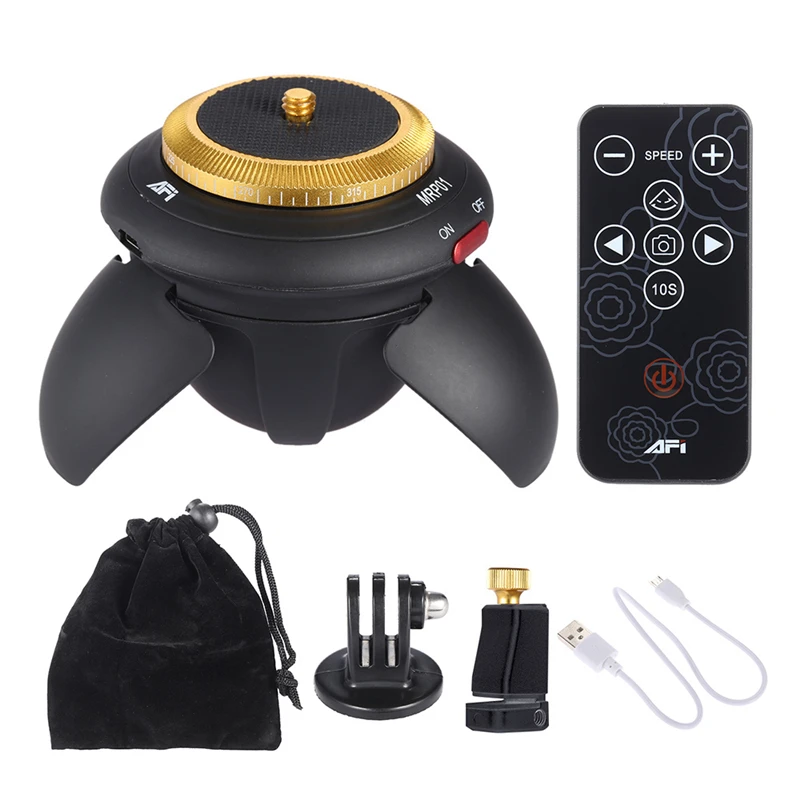 

PZT ip Camera Timelapse 360time Panoramic Gimbal Tripod Electric ptz Automatic Rotation Bluetooth Control Phone Camera SLR