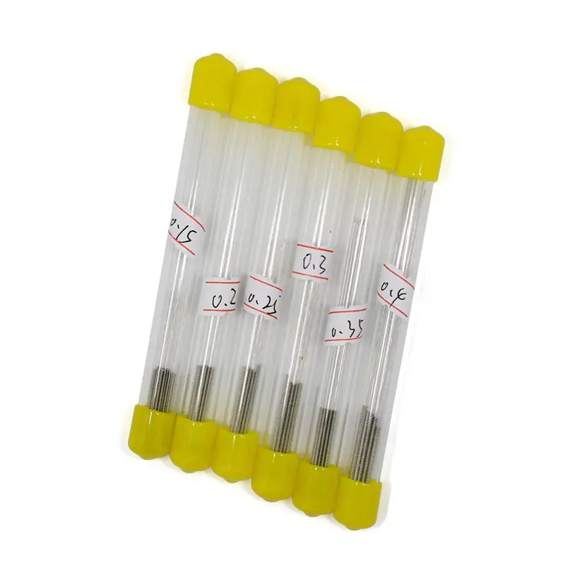 3D طابعة أجزاء 5 قطعة/مجموعة الفولاذ المقاوم للصدأ فوهة تنظيف إبرة 0.5mm/0.6mm/0.8mm/1.0mm فوهة تنظيف إبر اكسسوارات