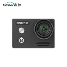 Hawkeye Светлячок 8S Plus 4K 90 градусов FOV без искажений версия визуальный угол Wi-Fi FPV Спортивная камера экшн 4K камера