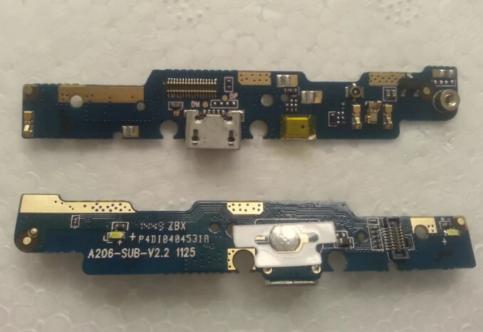 ZHIZU USB печатная плата для зарядного устройства подплата A206-SUB-V2.2 запасные части