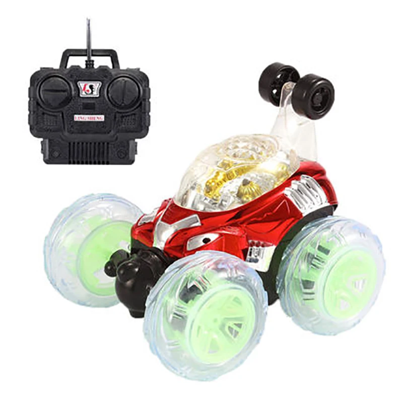 Rc Car 4wd Toys 1 16 Scale  Remote Control Toys Music Light Flipping Mini Rc Car Nitro Drift Electric Brushless Red Rc Crawler