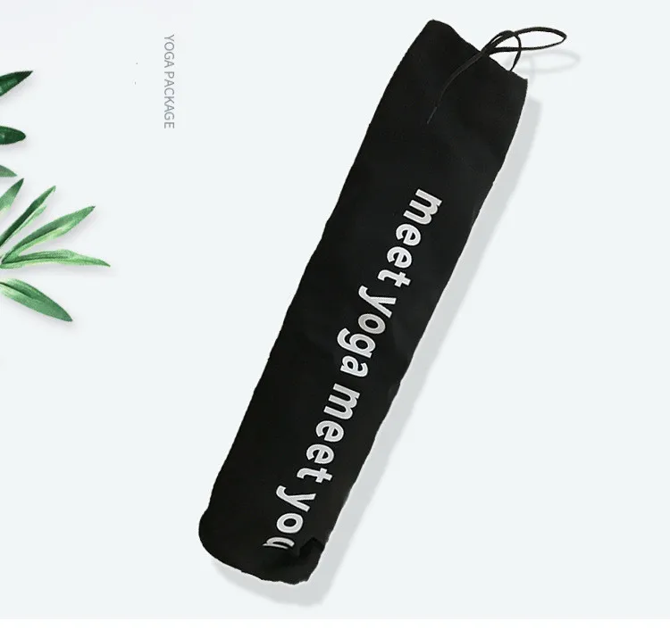 

Multi function, large capacity yoga bag, gym bag, sports bag, canvas, wear-resistant and simple yoga mat bag.