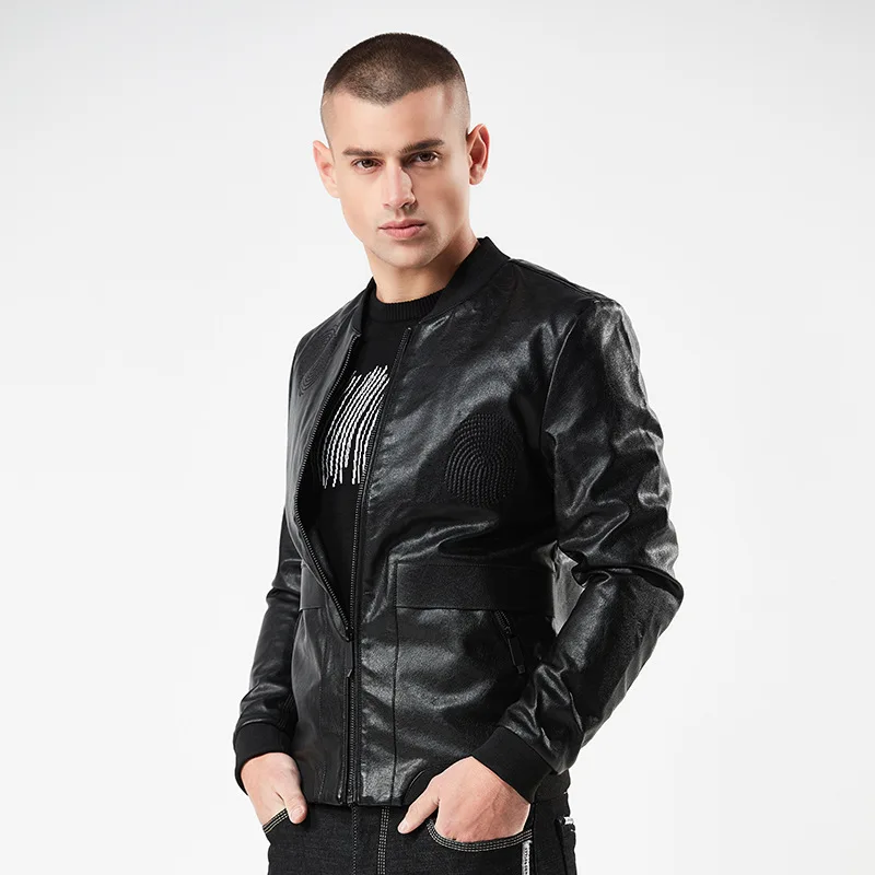 2019 Autumn Winter Long Soft Faux Leather Jacket Women