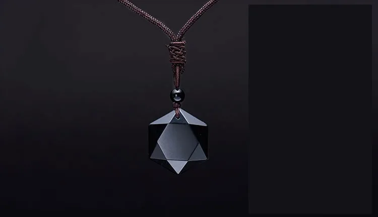 necklaces obsidian