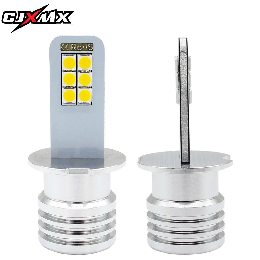 

CJXMX 2Pcs H3 LED Fog Light Bulbs 3000K Gold Yellow 6000K White Auto Fog Lamp 1200LM Driving Lamp Fog Lamps 12V Car Light led
