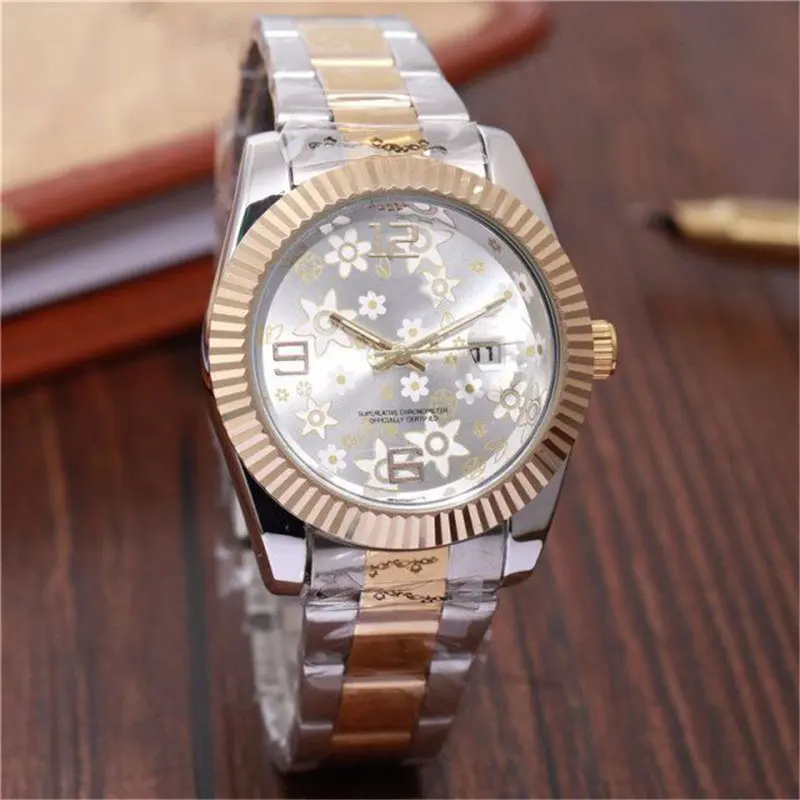 

Relogios femininos luxury famous brand designer ladies gold watch Fashion women watches day date wristwatch steel Quartz clock
