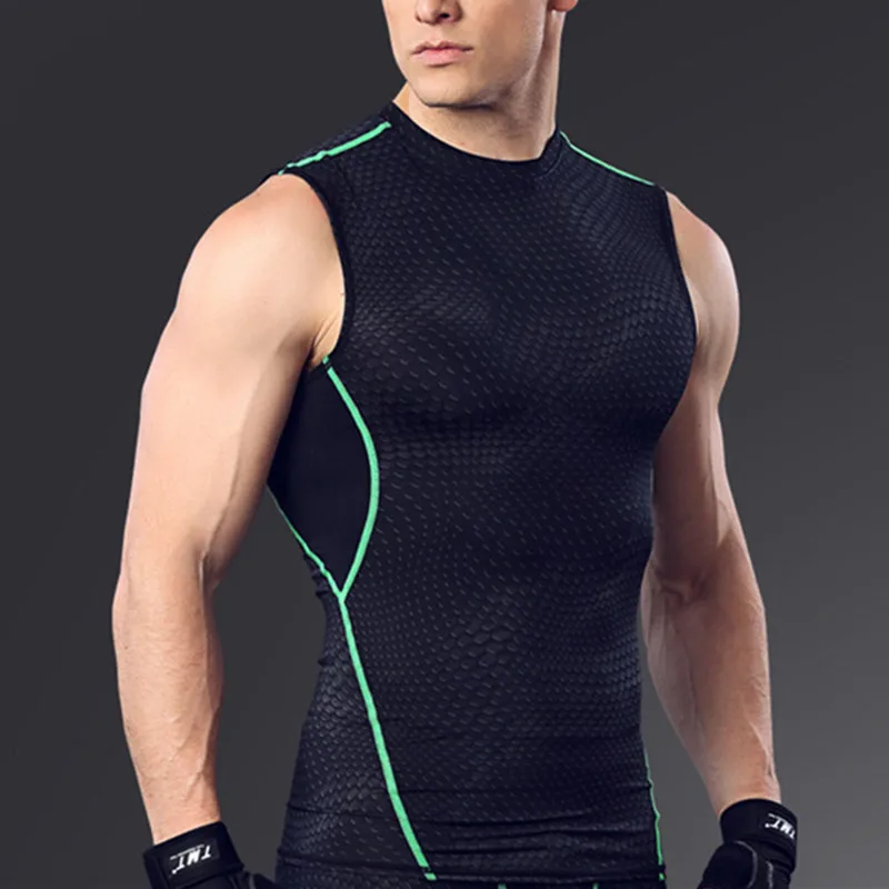 

Gyms Fitness Tank Tops Compression Shirts Sleeveless Bodybuilding Quick Dry Tanks Sportswear Tanktop Workout Clothing
