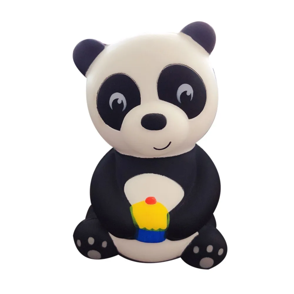 Jumbo Cute Panda ароматизированный медленно поднимающийся детский игрушечный подарок кукла забавная игрушка для снятия стресса Fuzz панда животное куклы игрушки для детей W517