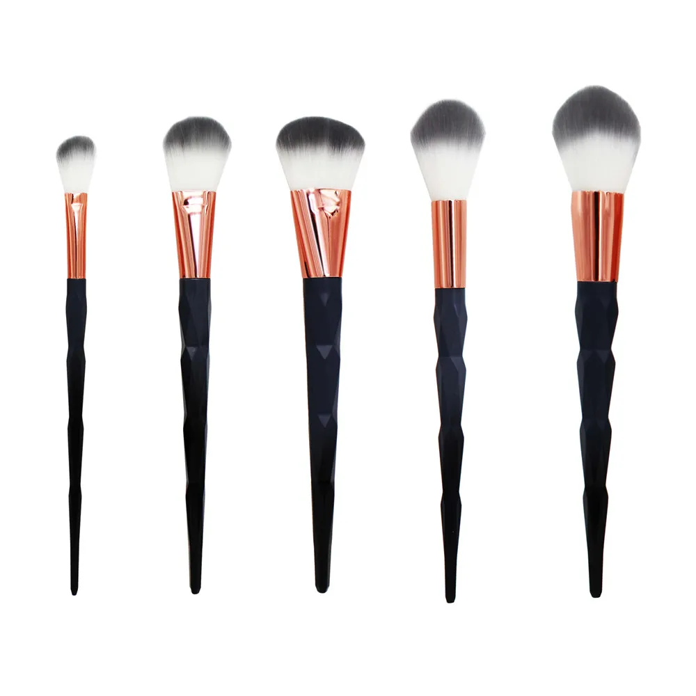 5 шт. Make Up основа для макияжа лица бровей подводка глаз Румяна косметический корректоры лица кисти для макияжа Набор про - Handle Color: A