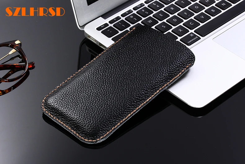 SZLHRSD Genuine Leather phone bags For Xiaomi Redmi Note 4X cases for