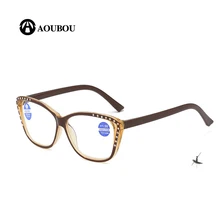 Анти-синий свет радиационной защиты покрытие с алмазным Весна очки для чтения progressiva escova progressiva redpower