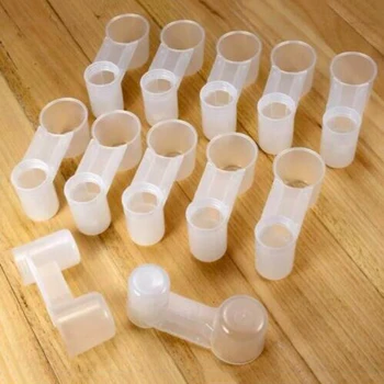 

12pcs Soda Waterer Water Bottle Fountain Cup Poultry Quail Bird Pigeon Hen
