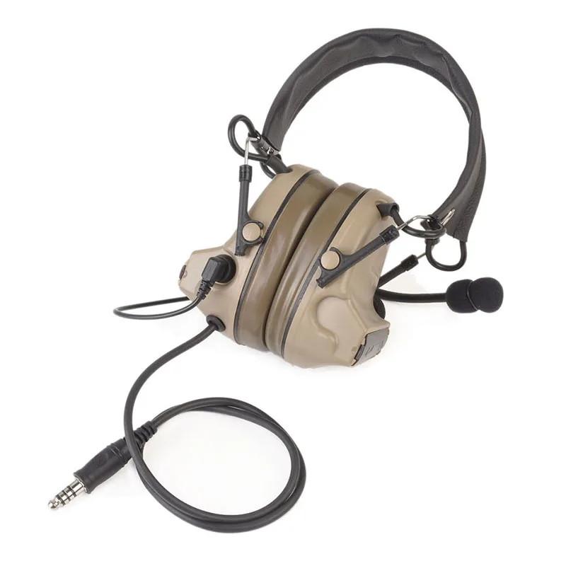 

SEIGNEER tactical Sordin Tactical Headsets Airsoft Comtac Z 041 ZComtac II Headset Style Helmet Noise Canceling Headphone