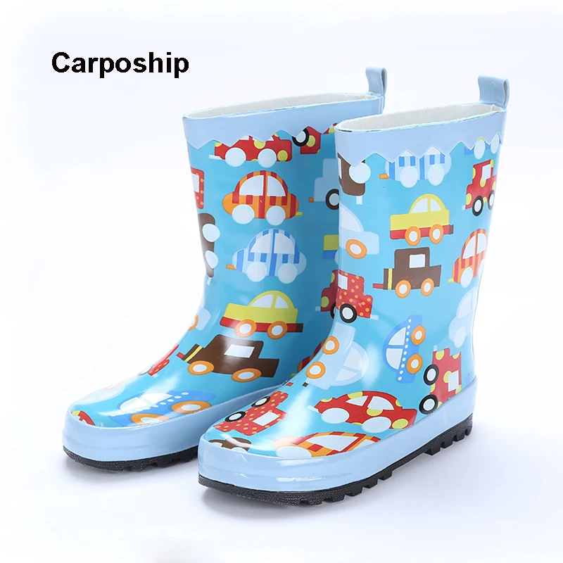 Quot;Little Boy In Yellow Raincoat And Yellow Boots Walking With An