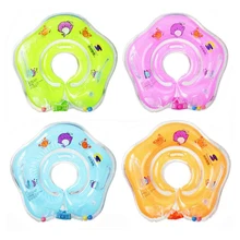 Новорожденных надувной Плавание шеи кольцо для малышей Float кольцо Плавание буй дети круг для купания новорожденных Плавание ming бассейн аксессуары