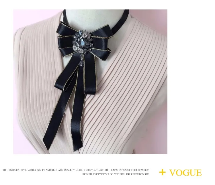 Новая мода diamond леди лук Галстуки универсальные бабочка Галстуки бабочка великолепные галстук для Для женщин Подарки
