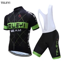 TELEYI Мужская велосипедная Джерси Ropa Ciclismo велосипедная одежда летняя дышащая велосипедная одежда быстросохнущая велосипедная одежда горный велосипед велосипедная Джерси