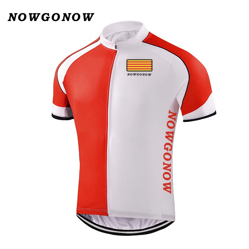 Buy Man 2017 cycling jersey Catalonia falg bike