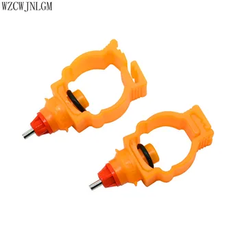 

10 pcs25mm Chicken With Nipple Drinkers Automatic Water Chicken Spring Bayonet Drinking Chicken Specialized Equipment