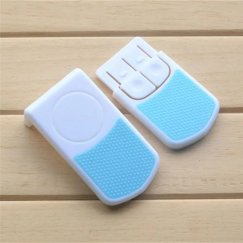 

10Pcs Baby Drawer Cupboard Refrigerator Plastic Locking Protection Children Kids Straps Safety Right Corner Cabinet Locks