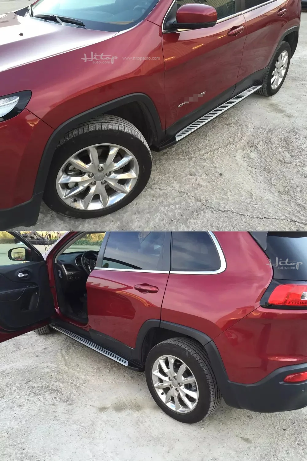 Беговая панель для Jeep Cherokee, три варианта, поставляемый ISO9001 завод, цена по акции