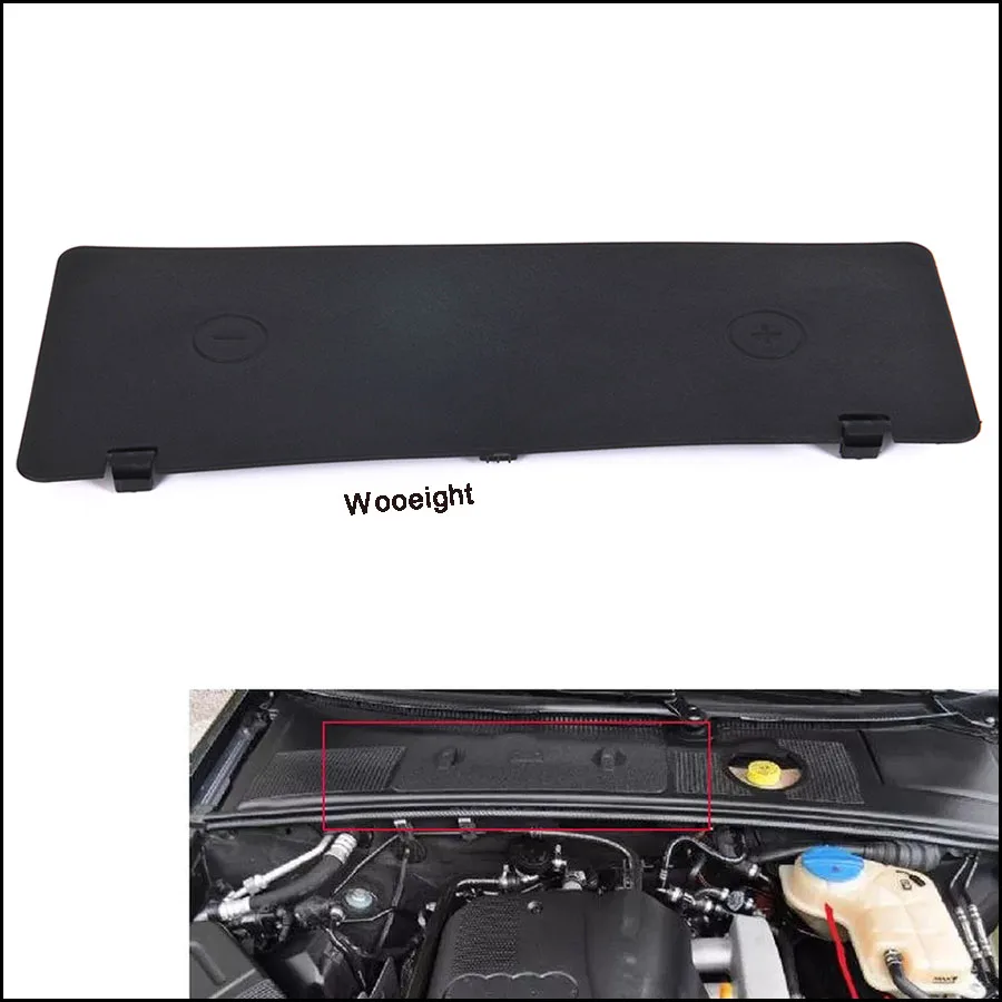 Черная сменная Крышка для лотка аккумулятора Woeight 4B1819422 подходит Audi A6 S6 4B C5 Sedan Avant