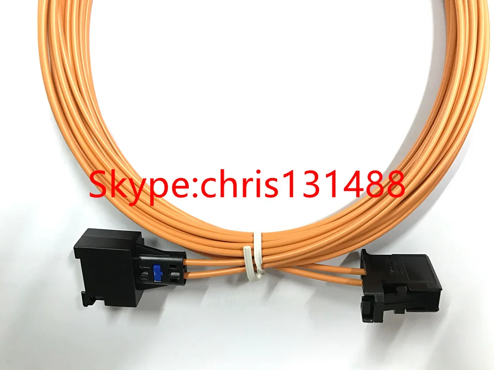 MOST Optical Fiber Cable Connectors Male To Female..