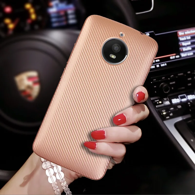 

Luxury Ultra Slim Carbon Fiber Matte Pattern Phone Case For For Motorola Moto G6 Plus G5S E4 Plus Z2 G4 Play C G5 G4 Plus Coque