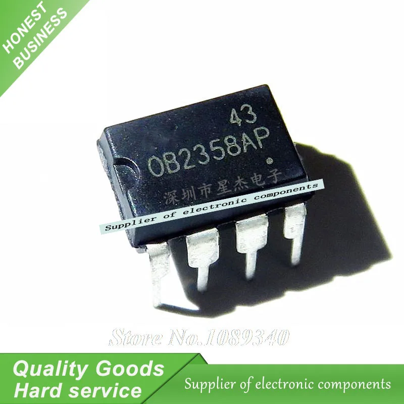 10pcs/lot OB2358AP OB2358A OB2358 DIP LCD Management IC New Original-in ...