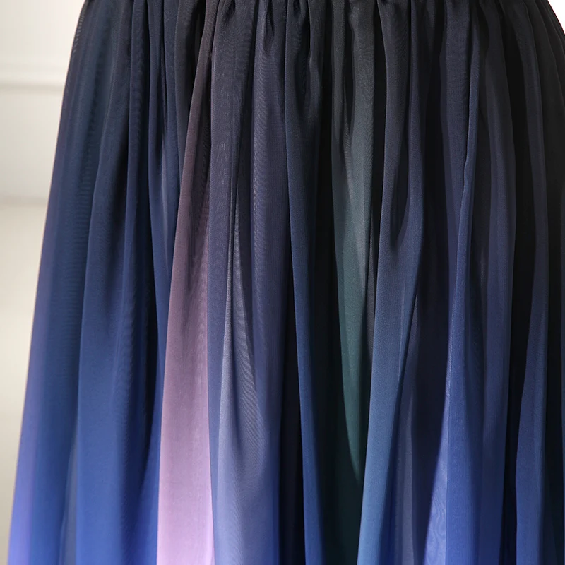 Горячая Распродажа, длинные разноцветные платья для выпускного вечера, дешевые шифоновые платья трапециевидной формы с v-образным вырезом и шнуровкой сзади, вечерние платья OS341