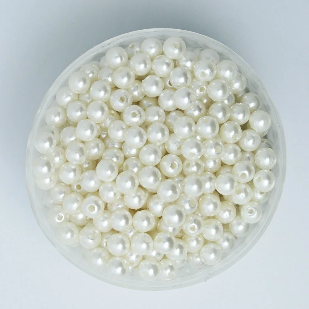 

Hot Selling 1000 Pcs Ivory Color Acrylic Plastic Beads Pearl Imitation Round Beads 6mm Dia. (PS-BSG02-02IV)