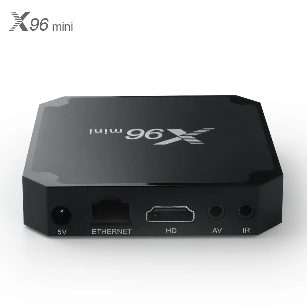  X96 Mini Tv Box Android 7.1 Amlogic S905W Quad Core Support 4K 2.4Ghz Wifi X96Mini Media Player And
