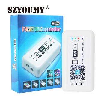 

SZYOUMY DC12-24V MINI LED WIFI RGB Controller for phone Ipad IOS/Android Mobile Phone Wireless control for RGB LED Strip