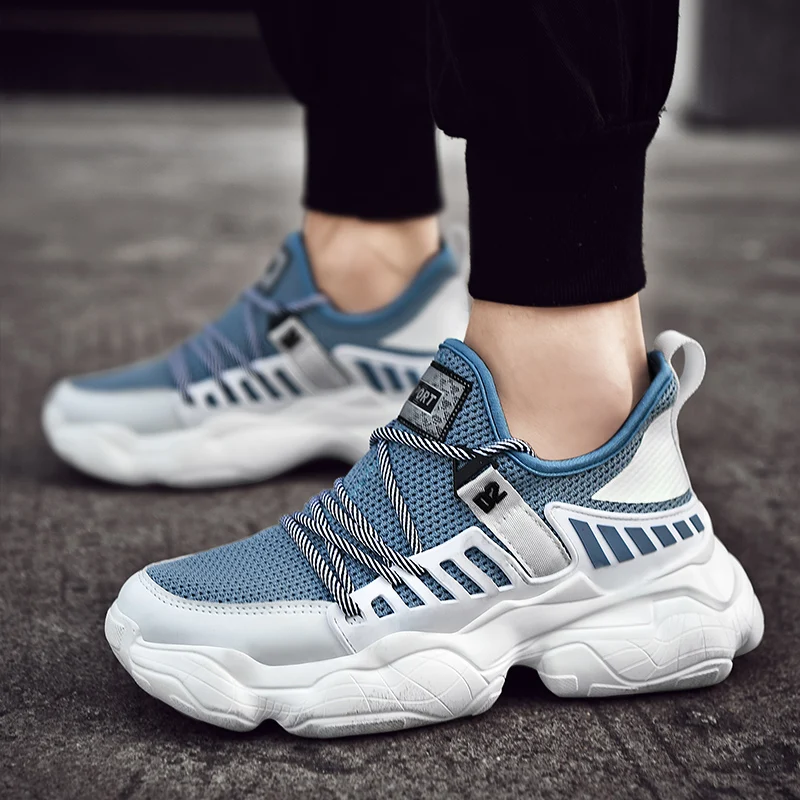 

Best Sport Shoes For Men Mesh Breathable Running Outdoor Shoes Men Luxury Brand Athletic Man Shoes Thick Soled Mens Shoe Styles