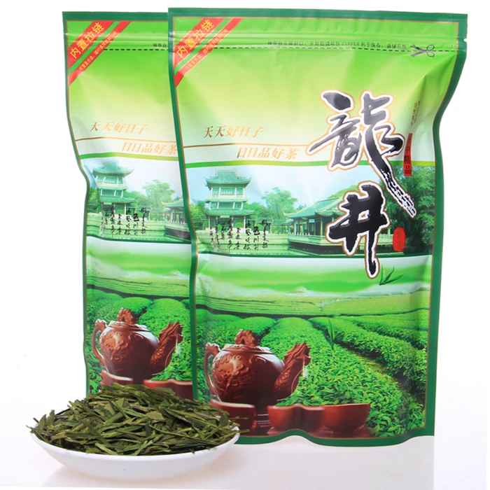 Китайское Западное озеро Лонг цзин чай 250 г/пакет известный XiHu зеленый чай AAA Китайский натуральный органический дракон хорошо Чай LongJing