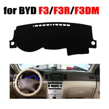 Коврик для приборной панели автомобиля BYD F3 F3DM F3R 2007-2013 лет с левым приводом, коврик для приборной панели, автомобильные аксессуары для приборной панели
