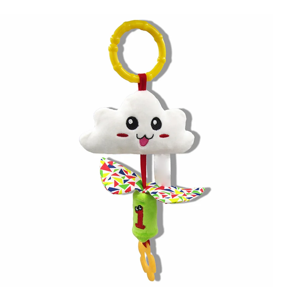 New! Crib Rattle Toys Baby Stroller Pendant Crib Mobile Musical Bed Bell Bed Hanging Rattles Dropship - Цвет: A1