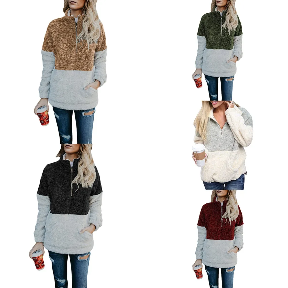 

Warm winter zipper pockets/turtleneck coats wool/fur coats with hood coats warm winter #288858