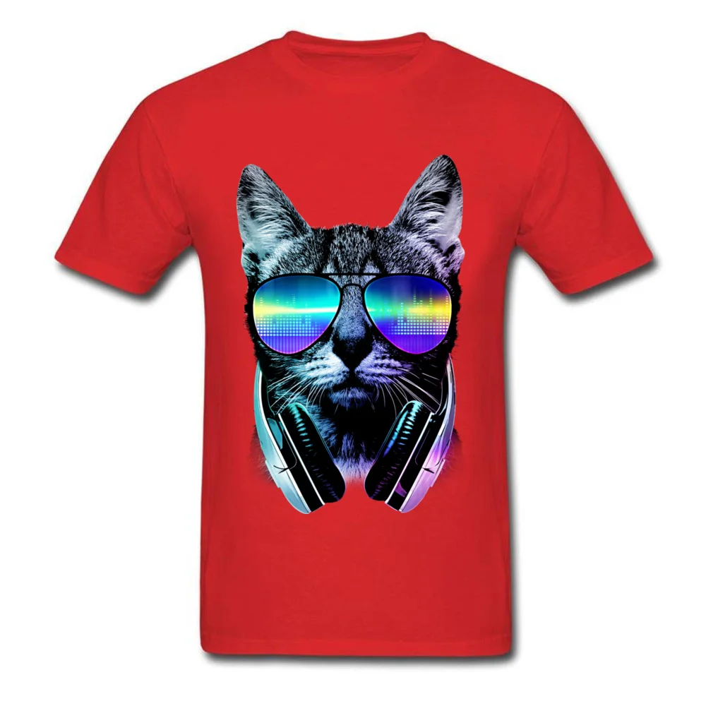Music Lover Cat_red