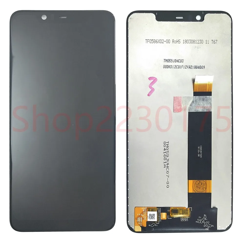 

5.86" 1520x720 For Nokia 5.1plus LCD Display Touch Screen Digitizer Assembly Replacement Parts