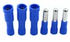 10PCS Bullet Shaped Female Male Insulating Joint Wire Connector Electrical Crimp Terminal blue FRD+MPD ► Photo 3/4