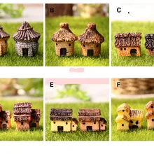 См 3 см милые изделия из смолы дом Фея садовые миниатюры гном декор для микро-ландшафта карликовые деревья для дома садовый декор 20 шт./лот