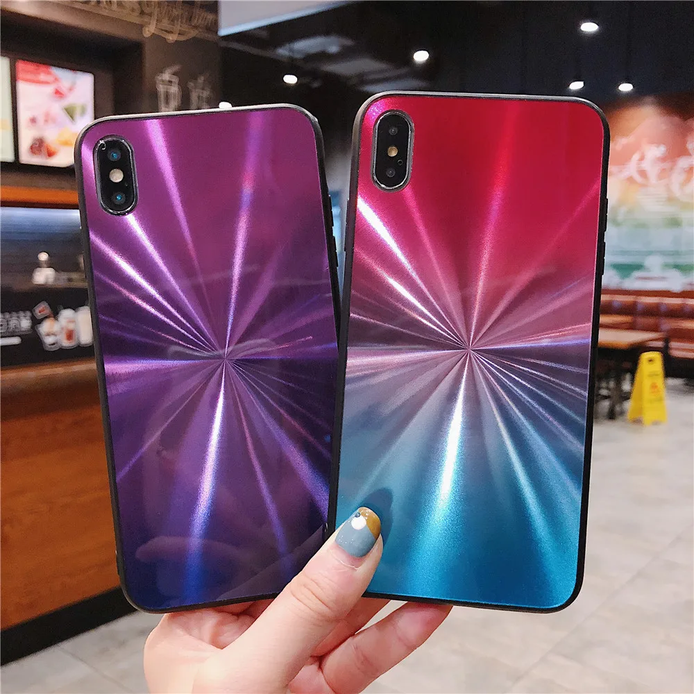 

For Samsung Galaxy J4 6 Plus 2018 luxury phone case A10 30 20 40 50 60 70 gradient fashion shell CD texture phone case M10